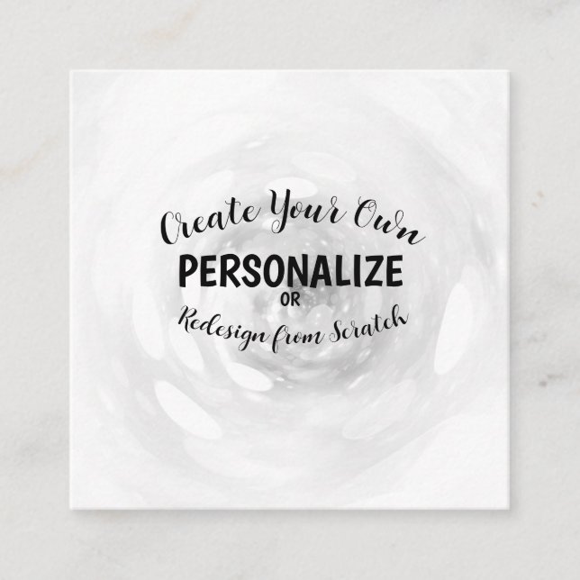 Carte D'accompagnement Créez Votre Propre (Devant)