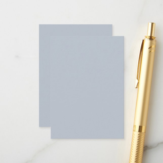 Carte D'accompagnement Créez votre propre personnalisation (Devant/Arrière en situation)