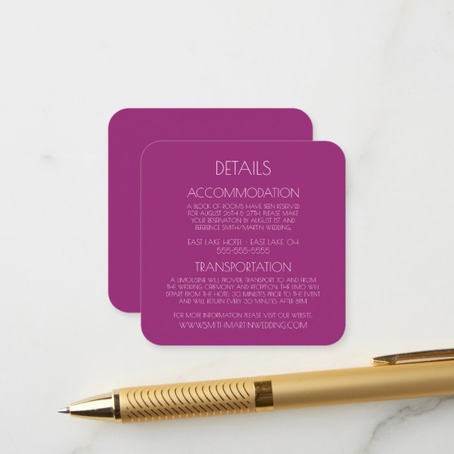 Carte D'accompagnement Créez votre propre texte personnalisé personnalisé (Devant/Arrière en situation)
