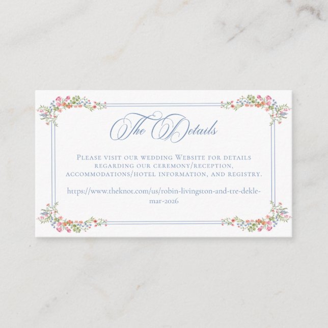 Carte D'accompagnement CUSTOM - Livingston details (Devant)