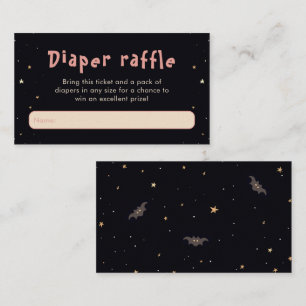 Carte D'accompagnement Cute Éffrayant Halloween Diner Raffle