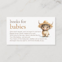 Cute Highland Cow Twins Livres pour Baby shower