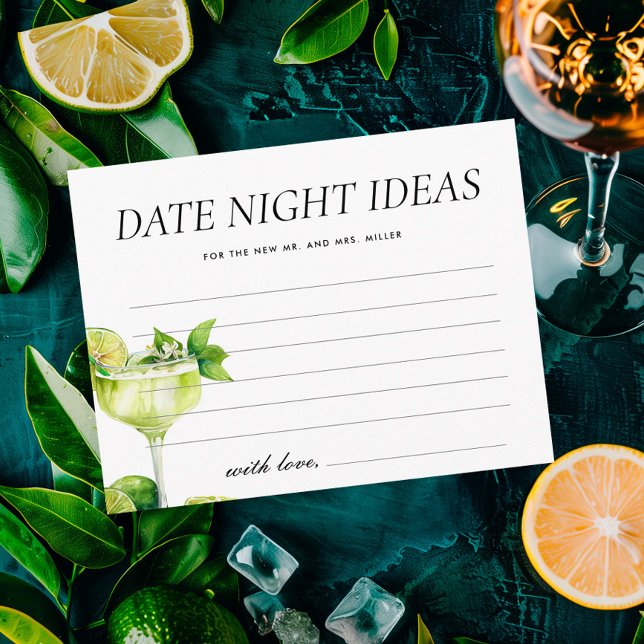 Carte D'accompagnement Date Nuit Idées Mexicaine Fiesta Fête des mariées (Créateur téléchargé)