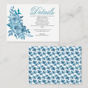 Carte D'accompagnement De l'ensemble de Mariage de l'appel d'offres en bl
