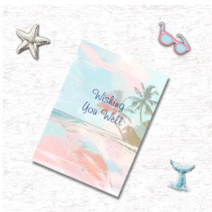 Carte d'accompagnement de mariage à l'aquarelle de