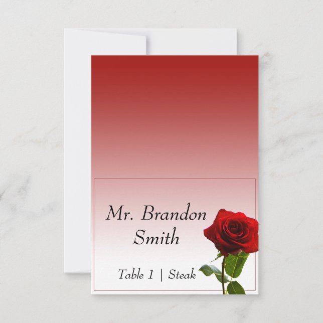 Carte d'accompagnement de mariage de conte de fées (Devant)