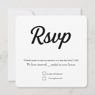Carte d'accompagnement de mariage "Getting Hitched