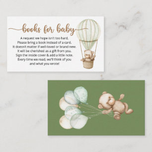 Carte D'accompagnement Demande de Baby shower