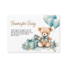 Demande de Baby shower de carnet de de l'ours en