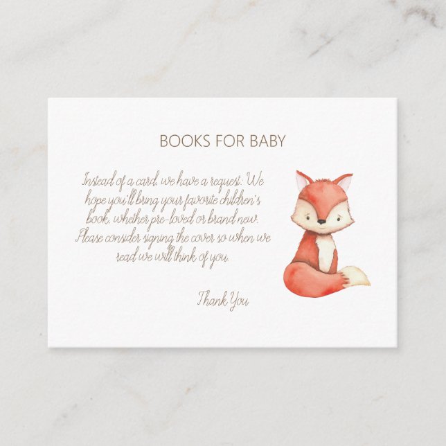 Carte D'accompagnement Demande de Baby shower pour les animaux de bois (Devant)
