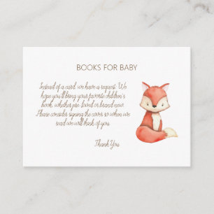 Carte D'accompagnement Demande de Baby shower pour les animaux de bois