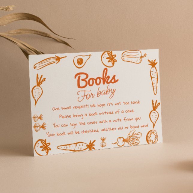 Carte D'accompagnement Demande de carnet de Baby showers de culture local (Créateur téléchargé)