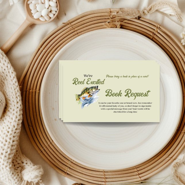 Carte D'accompagnement Demande de carnet de Baby showers excitée de roule (Créateur téléchargé)