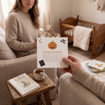 Demande de livre pour Baby Shower Citrouille Chauv