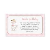 Demande de livre pour Baby shower Pink Silly Goose