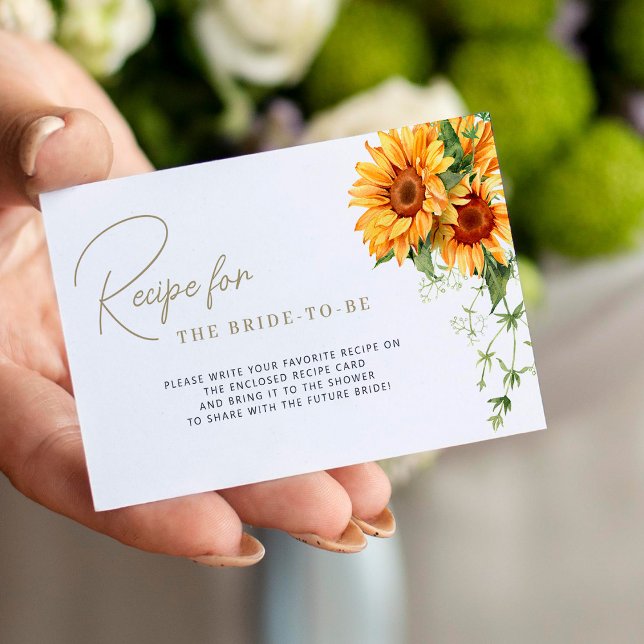 Carte D'accompagnement Demande de recette de douche à nuptiale florale ch (Créateur téléchargé)