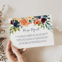 Demande de recette de mariage floral élégant multi