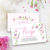 Demande de recette pour Fleur sauvage rose marié