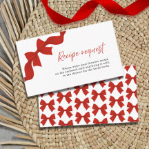 Demande de recette pour la fête prénuptiale de la