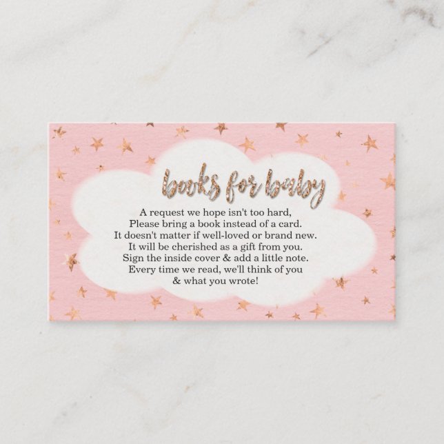 Carte D'accompagnement Demande de réservation pour l'invitation Baby show (Devant)