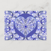 Dentelle en céramique Bleu de Grèce