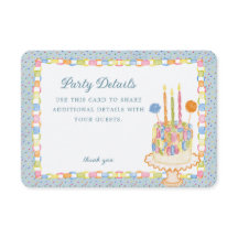 Détail d'anniversaire de la chaîne en papier Blue