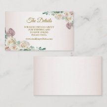 Détail de mariage à l'aquarelle de verdure de rose