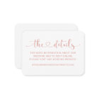 Détails de mariage à l'écriture cursive cœur en or