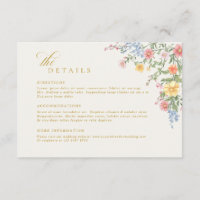 Détails de mariage dorés ornés de pastel doux pour