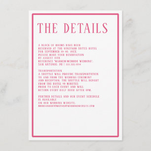 Carte D'accompagnement Détails Simple moderne couleur gras Hexagon Géomét