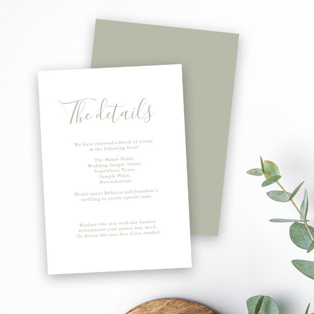 Carte D'accompagnement Détails sur le Mariage budgétaire écologique de ta (Créateur téléchargé)