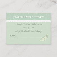 Deux Pois Dans Un Billet De Raffin De Pood