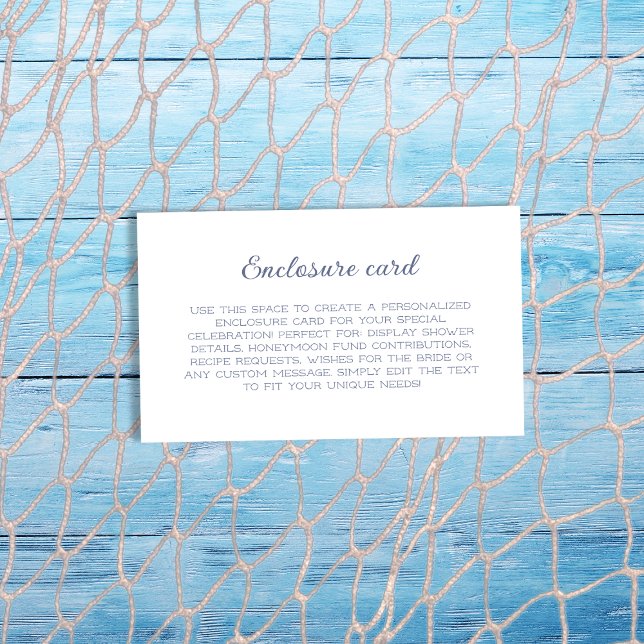 Carte D'accompagnement Deux Poissons En Moins Dans La Douche Couples Bleu (Two Less Fish In The Sea Blue Couples Shower Enclosure Card)