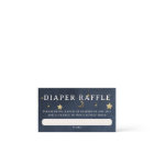 Diaper Raffle Moon Starry Night Blue Baby Shower