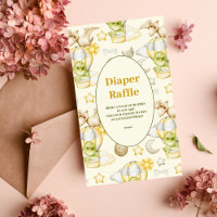 Dinosaur Thème Baby Diaper tombola