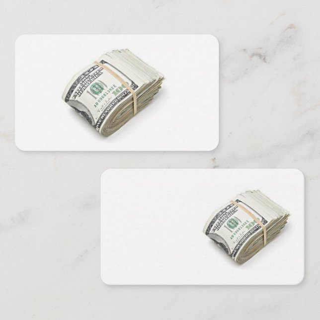 Carte D'accompagnement Dollars (Devant / Derrière)