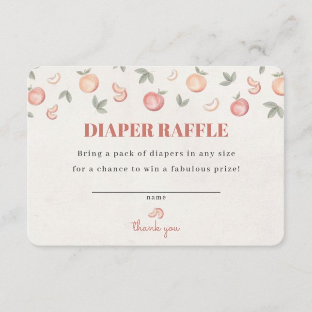 Carte D'accompagnement doux comme une couche de pêche insertion d'invitat (Devant)