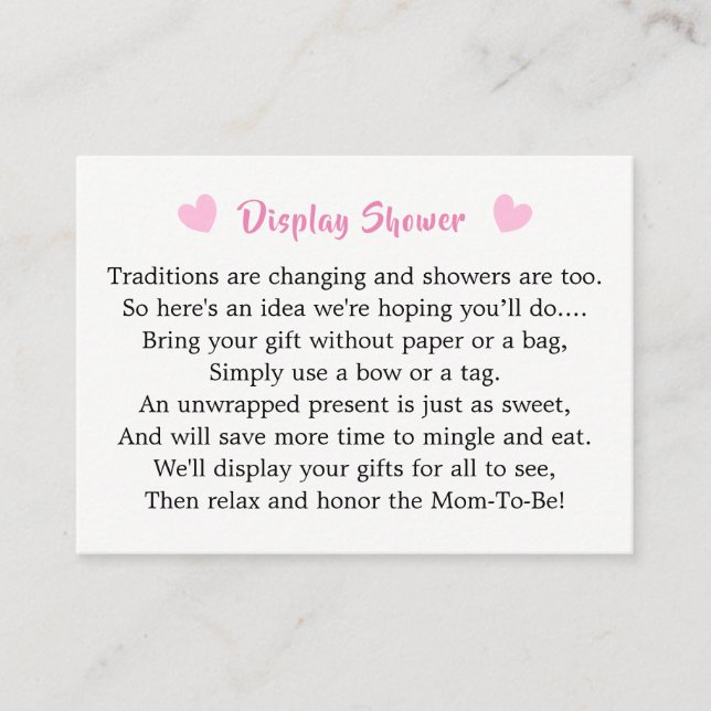 Carte D'accompagnement Écran de Baby shower de Jardin de Whimsy Fairy (Devant)