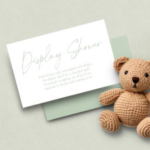 Écran moderne Pastel vert à la main douche