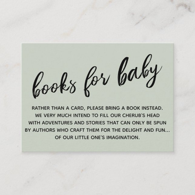 Carte D'accompagnement Écriture manuscrite simple et moderne Sage de dema (Devant)