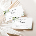 Eeucalyptus vert combien de baisers jeu nuptial