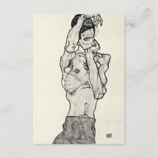 Carte D'accompagnement Egon Schiele - Zeichnungen II.