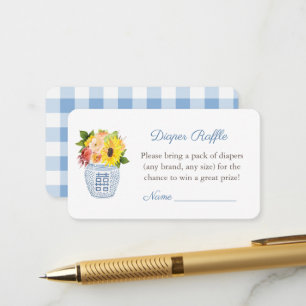 Carte D'accompagnement Elégance rustique Baby shower d'automne Déchets Ra