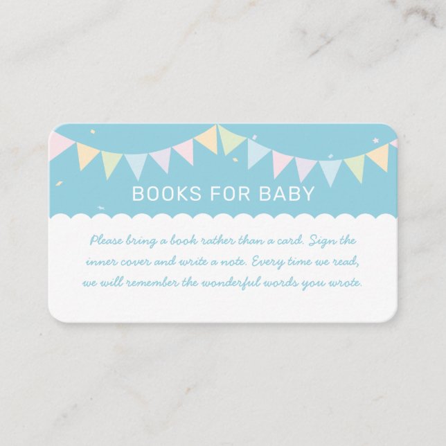 Carte D'accompagnement Elégant Alpaca Llama Baby shower Livres Pour Bébé (Devant)