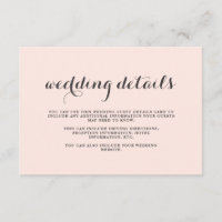 Elégant Blush et Mariage gris double face invité