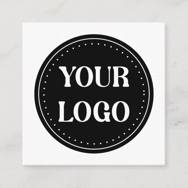 Carte D'accompagnement élégant, contemporain, poli et personnalisable (Devant)