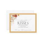 Élégant jeu de Fête des mariées Fleur sauvage Jaun