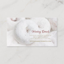 Élégant site de mariage Réponse Ethereal Doughnut