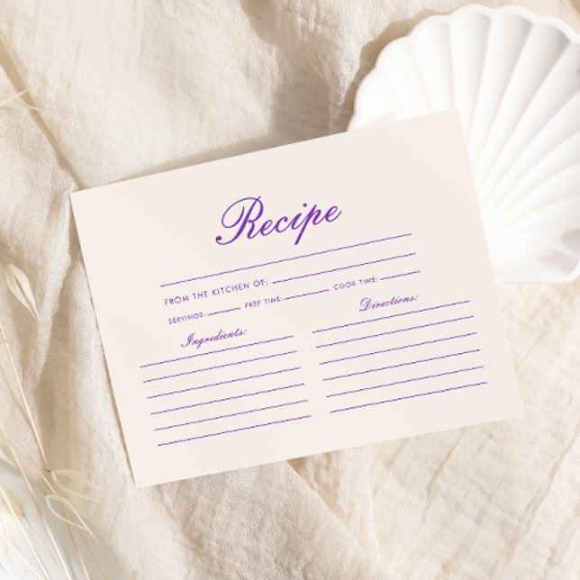Carte D'accompagnement Elégante Fête des mariées de recettes de papillons (Créateur téléchargé)