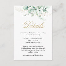 Elégante verdure Eucalyptus Mariage